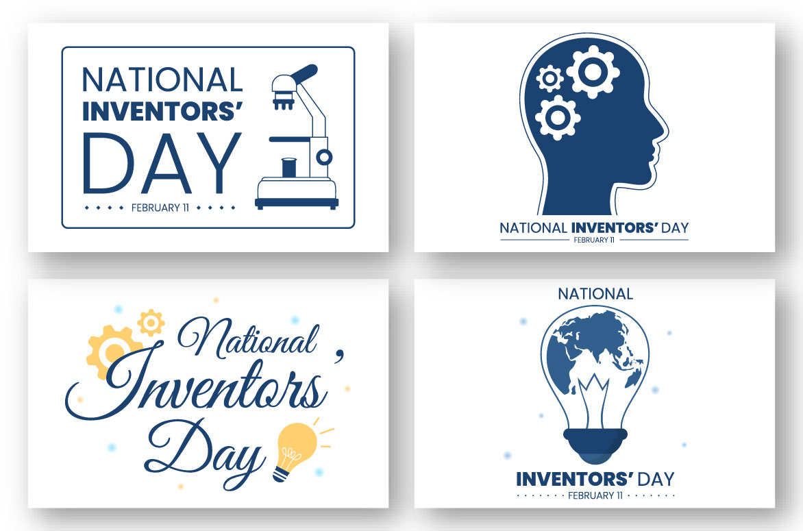 National Inventors Day Illustration preview image.
