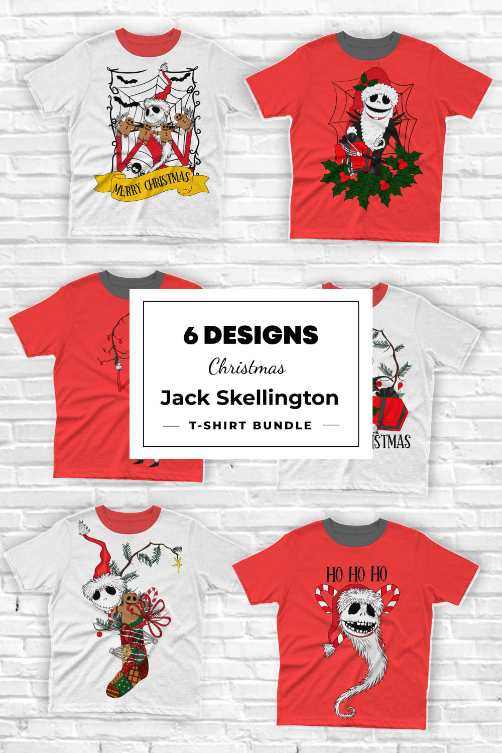 Jack Skellington Christmas Svg T-shirt Design - Pinterest.