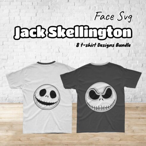 Jack skellington face svg - main image preview.