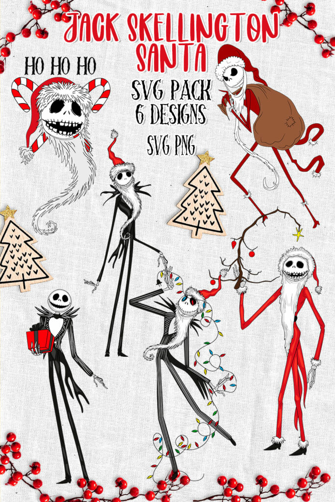 Jack Skellington Santa SVG – MasterBundles