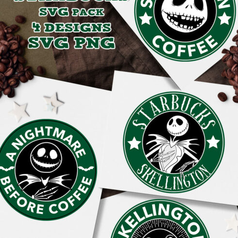 Jack Skellington Starbucks SVG – MasterBundles