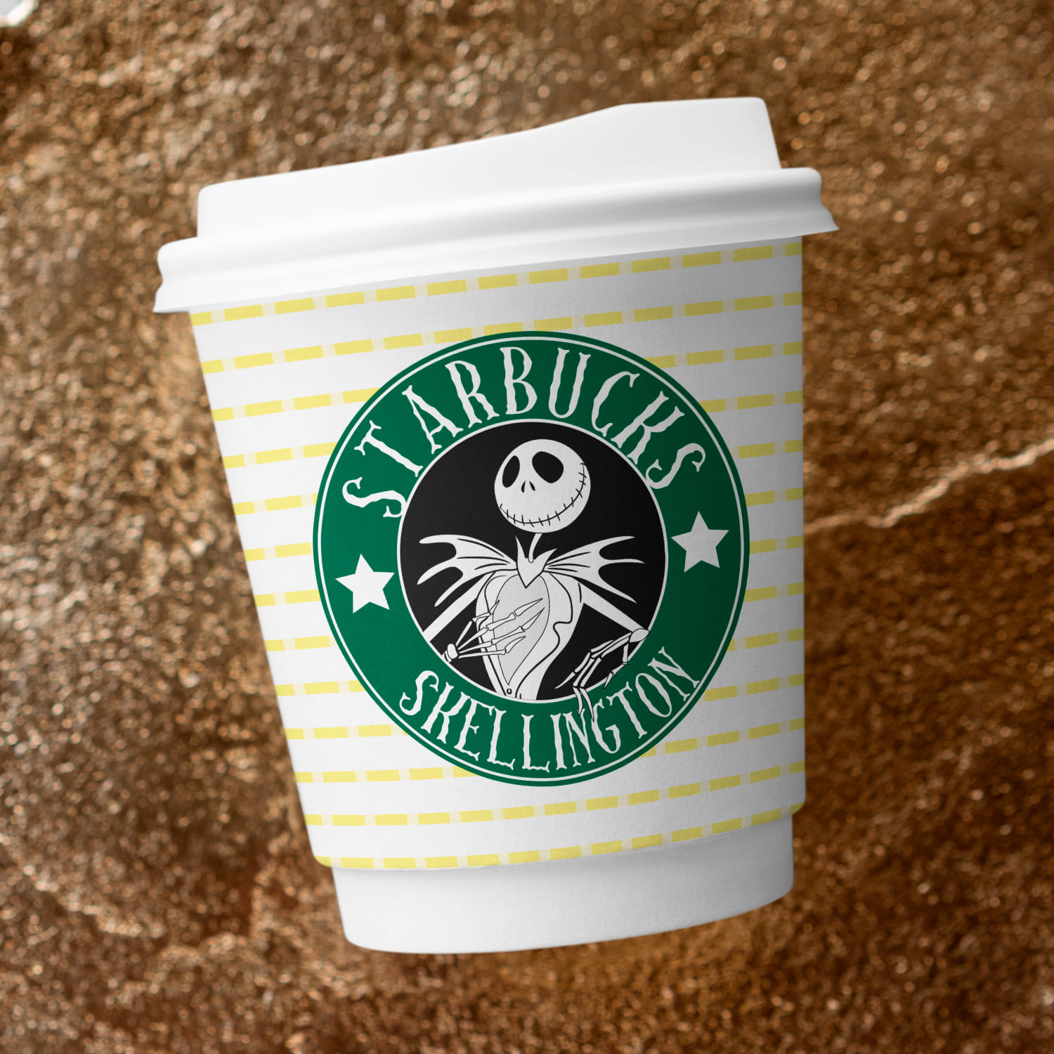 Jack Skellington Starbucks SVG - cup preview.
