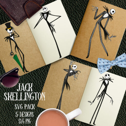 Jack Skellington SVG.
