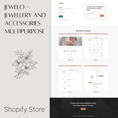 Jewelo - Jewellery And Accessories Multipurpose Shopify Store.
