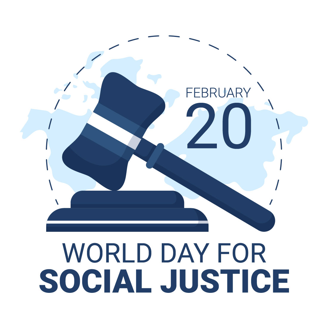Social Justice Day Graphics Design cover image.