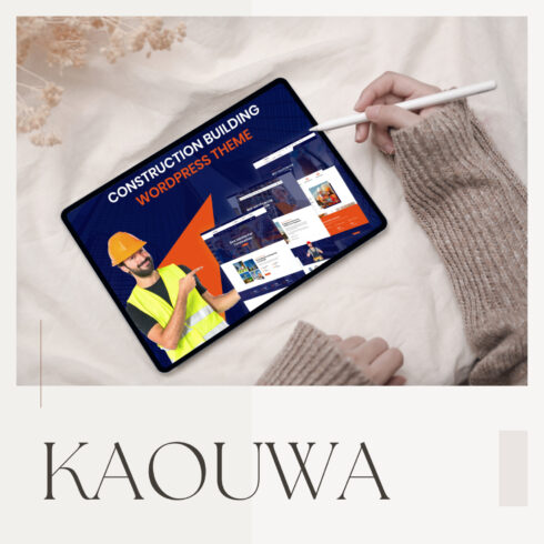 Kaouwa - Construction Building WordPress Theme.