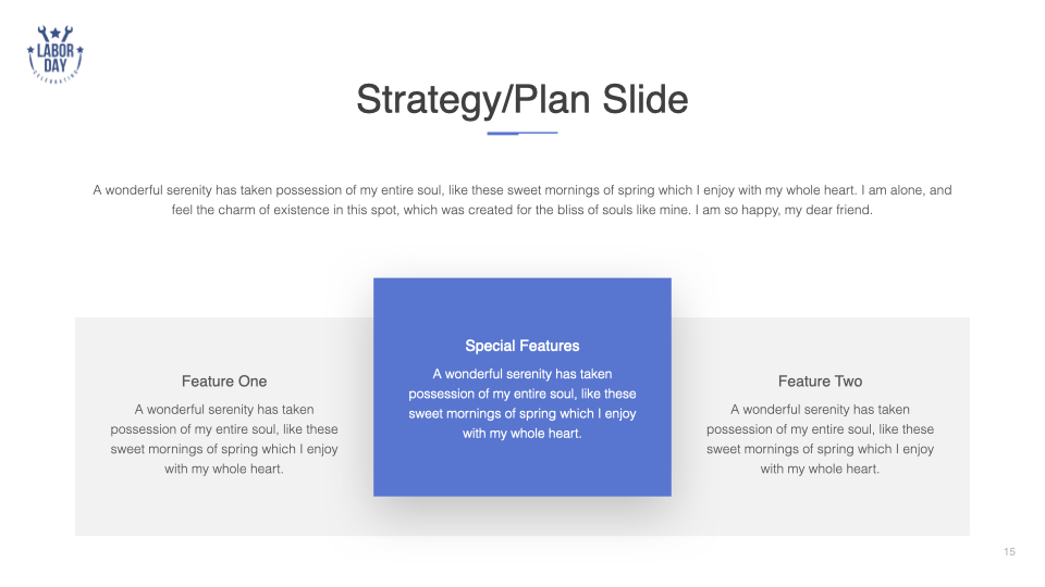 Perfect slide for the plan or strategy.
