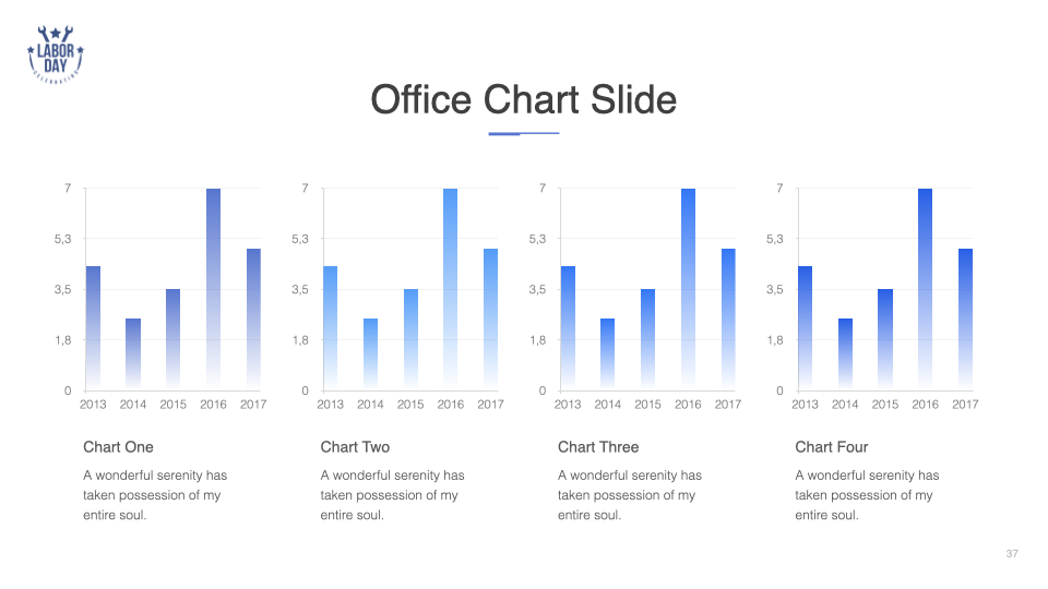 Some office chart slide.