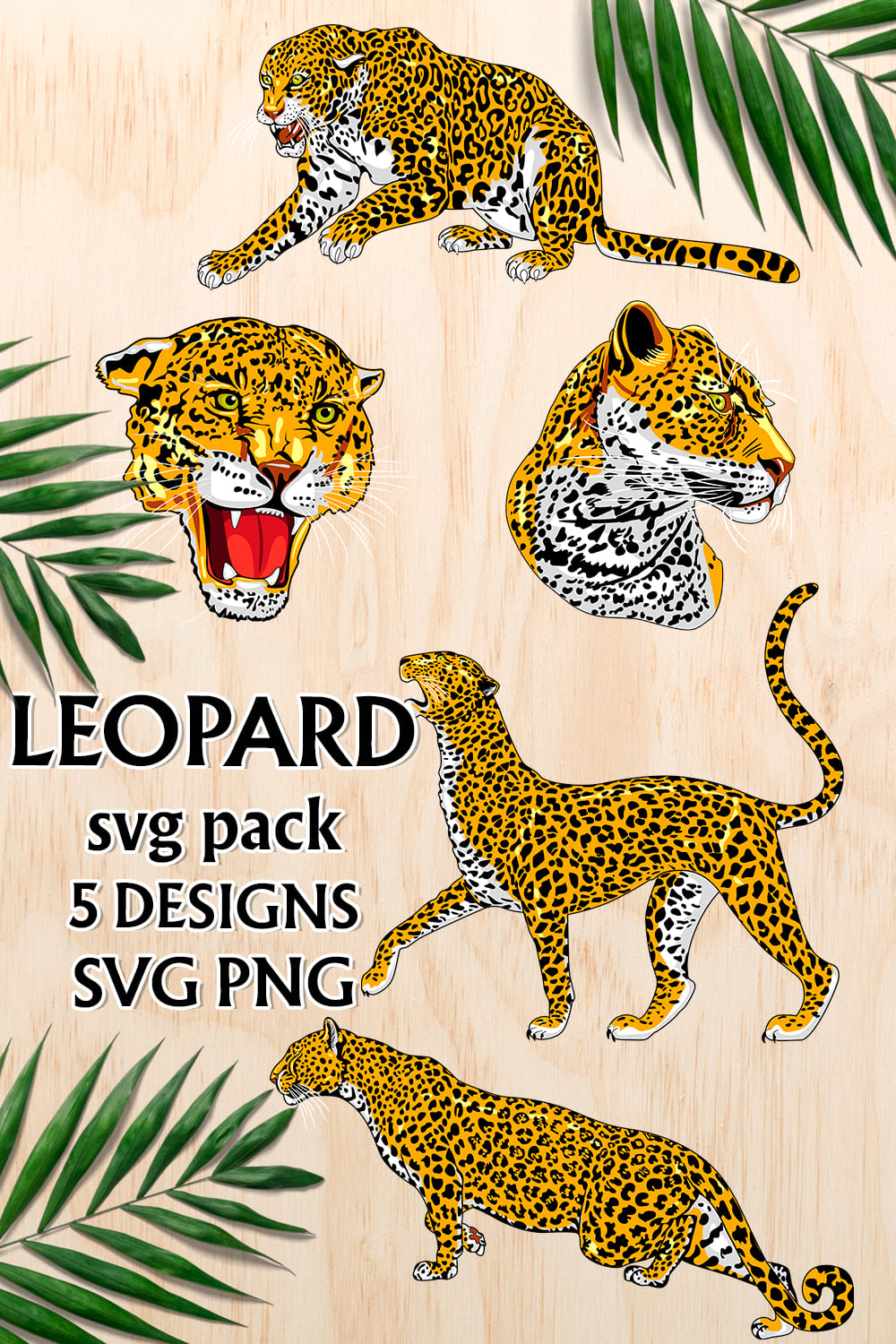 Leopard Svg - Pinterest.