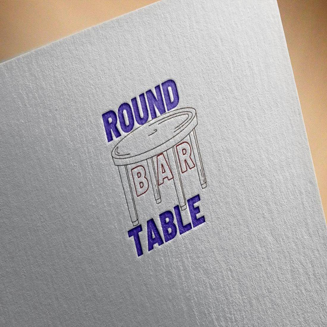 Bar Round Table Logo Design cover image.