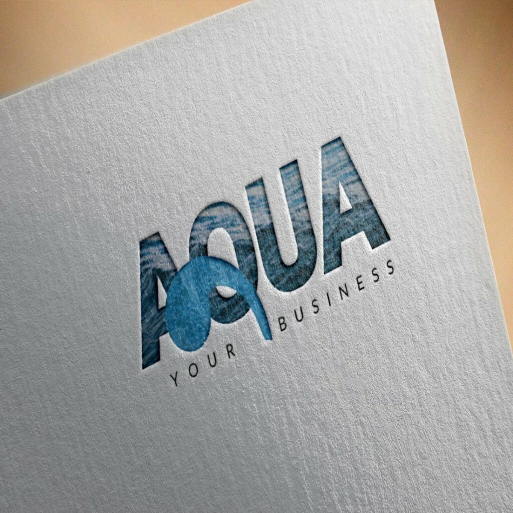 AQUA logo design - MasterBundles