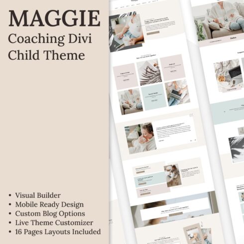Maggie Coaching Divi Child Theme.