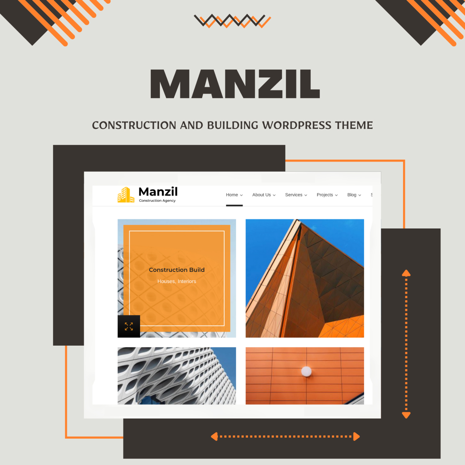 Manzil | Construction and Building WordPress Theme.