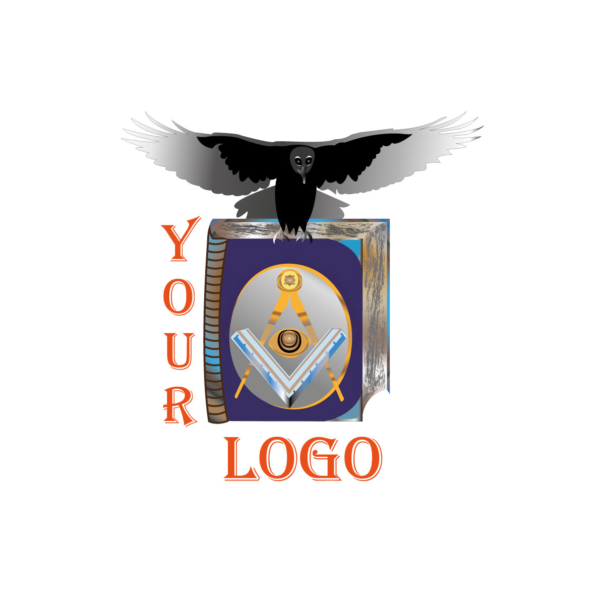 Logo Raven - main image preview.