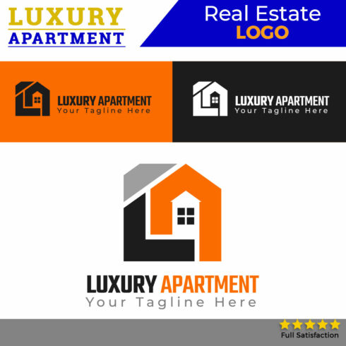 Real Estate Construction Property Logo - main image preview.