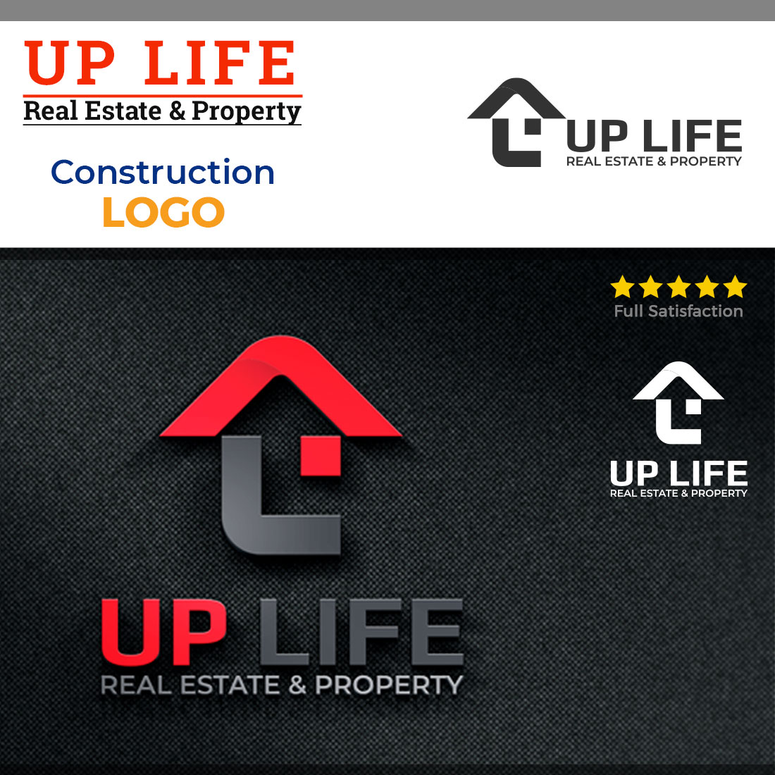 Real Estate Company Logo - main image preview.