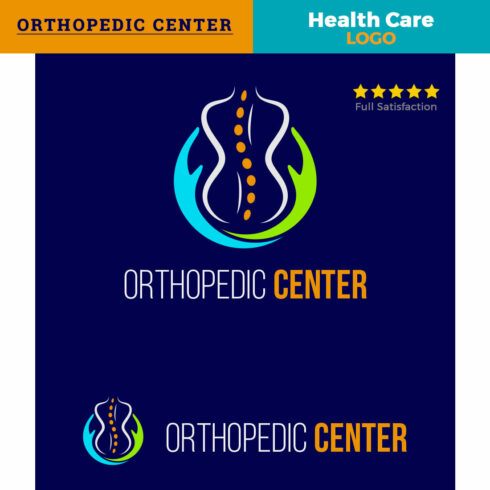 Orthopedic Center Chiropractic Doctor Clinic Logo cover image.