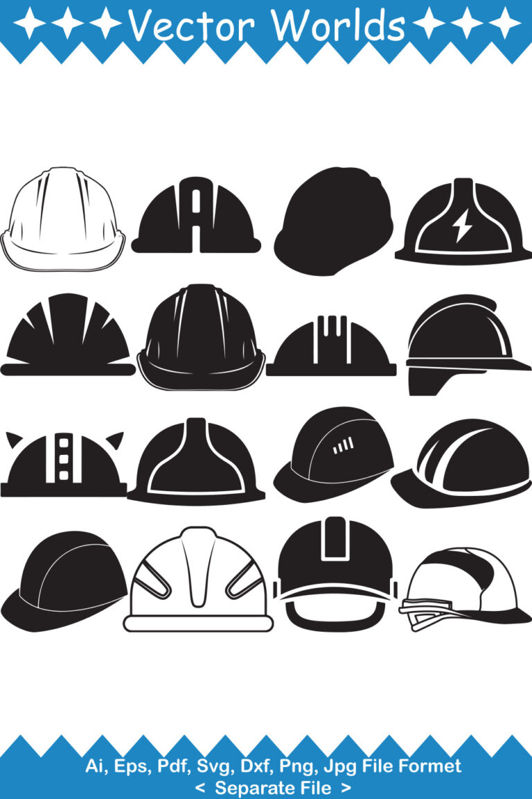 Hard Hat SVG Vector Design - MasterBundles