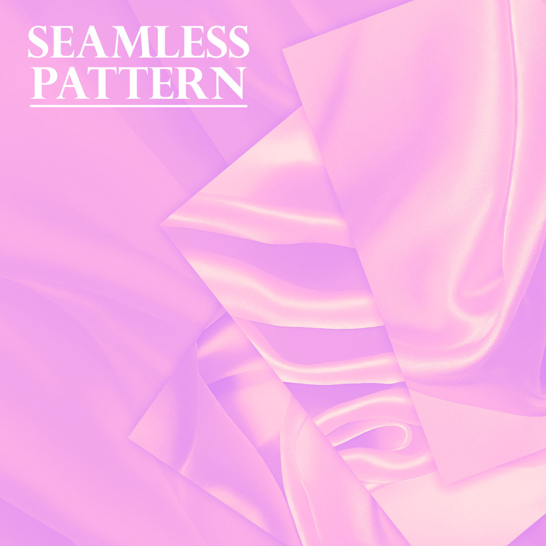 Collection of images with gorgeous candy pink silk patterns.