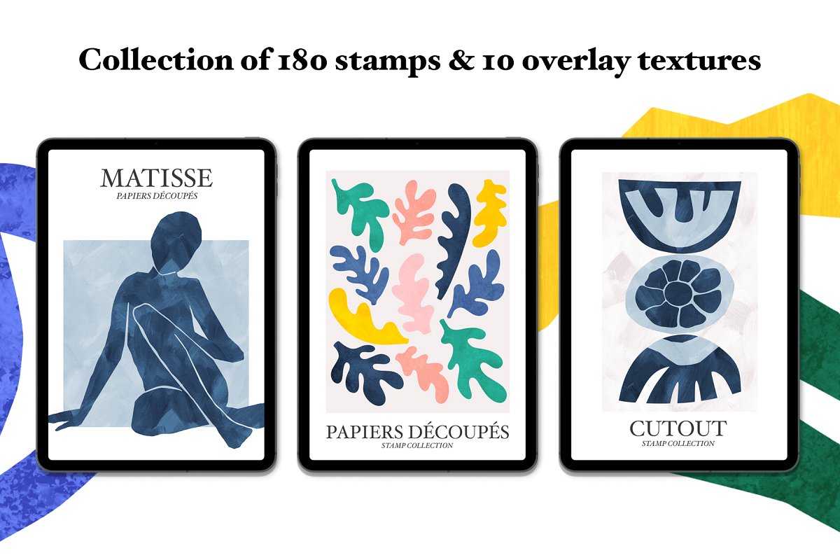 ArtStation - Procreate scrapbook brushes, Procreate planner stamps, Flower stamps, Alphabet stamps, Scrapbook stamps set