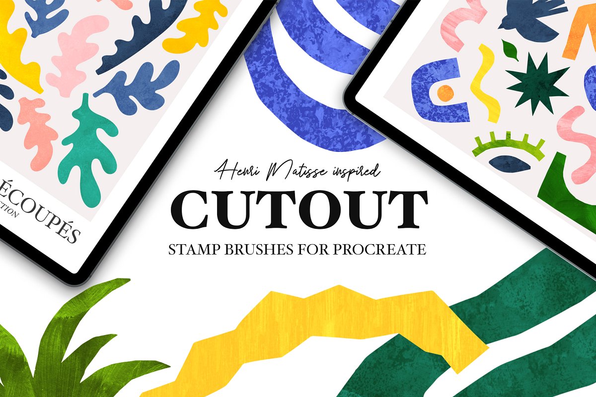 Cutout Stamp Brushes For Procreate – MasterBundles