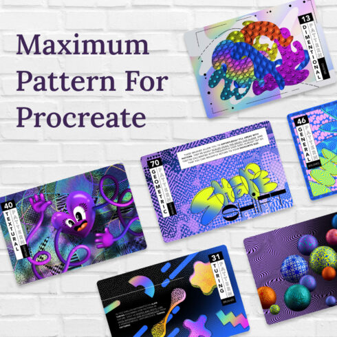 Maximum Pattern for Procreate.