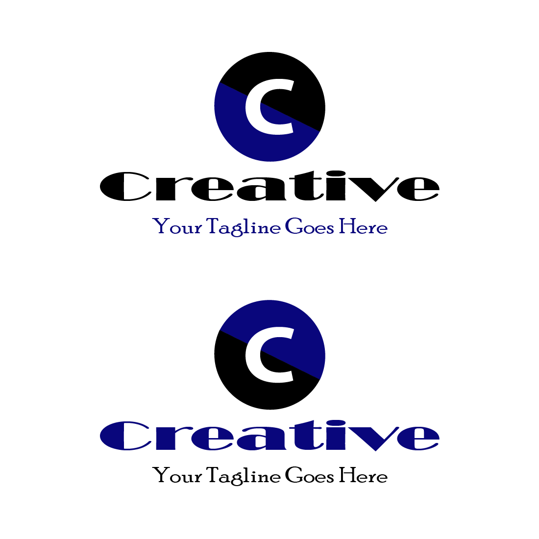 C Letter Logo presentation.