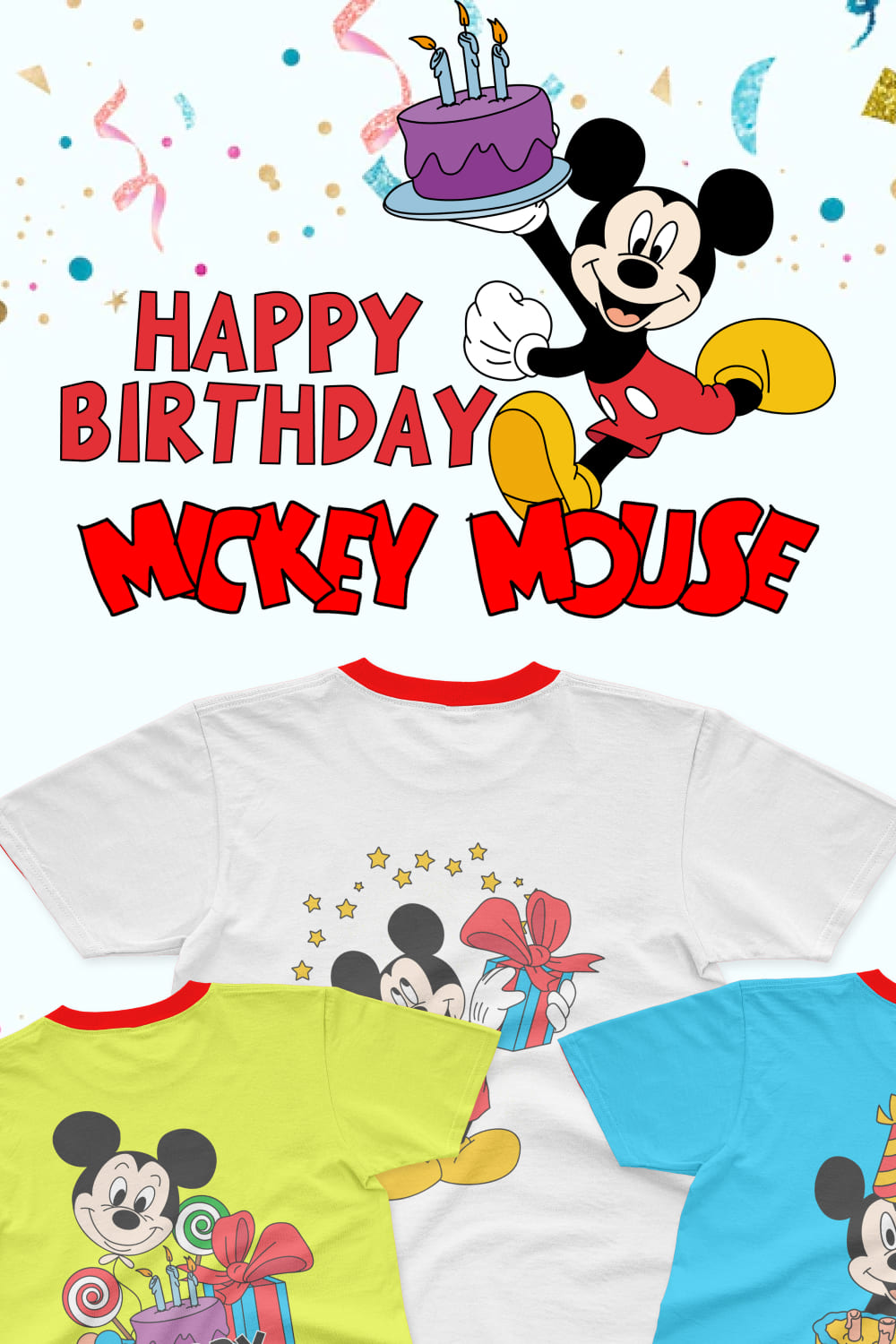 mickey mouse birthday svg pinterest 54