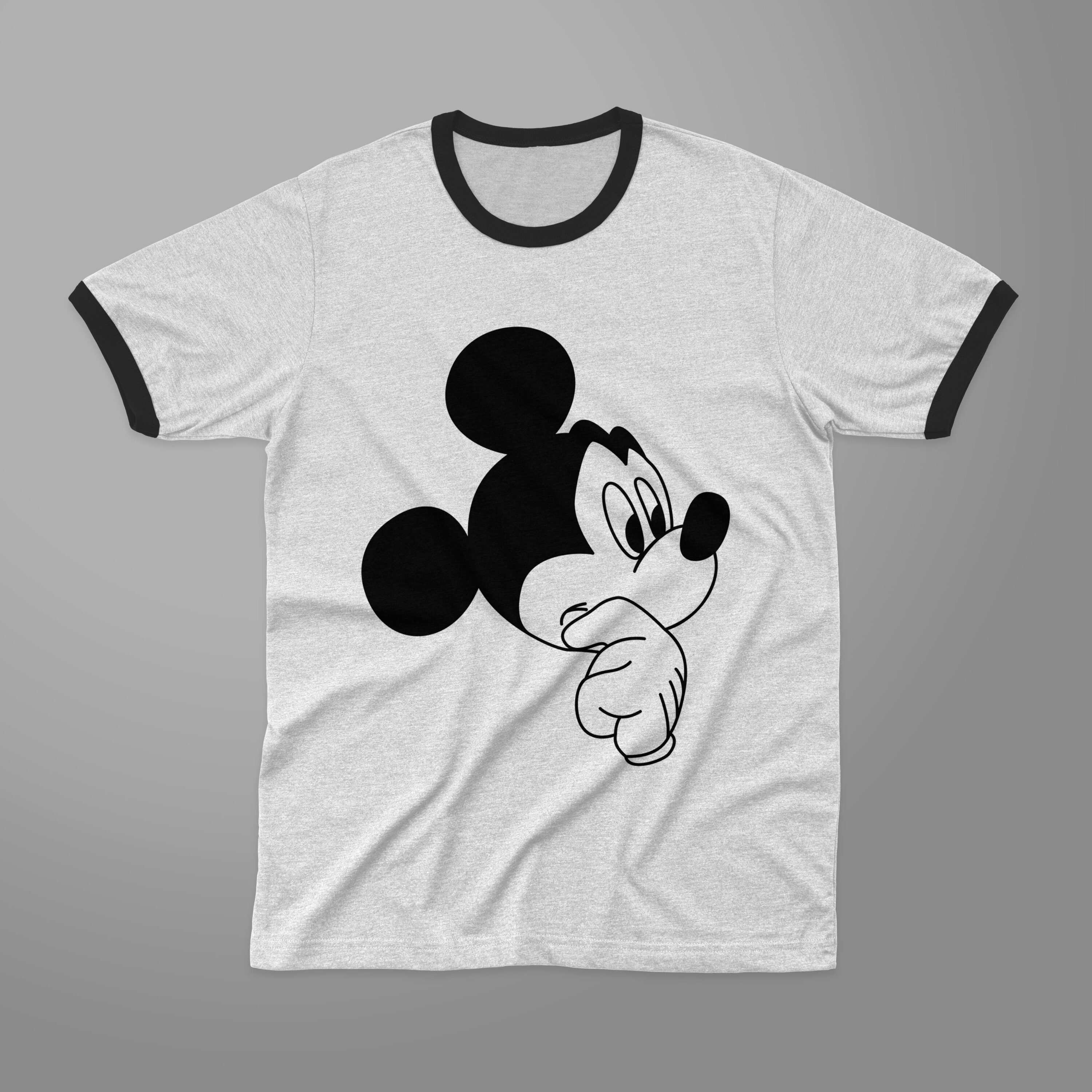 Cute t-shirt with mickey mouse face.