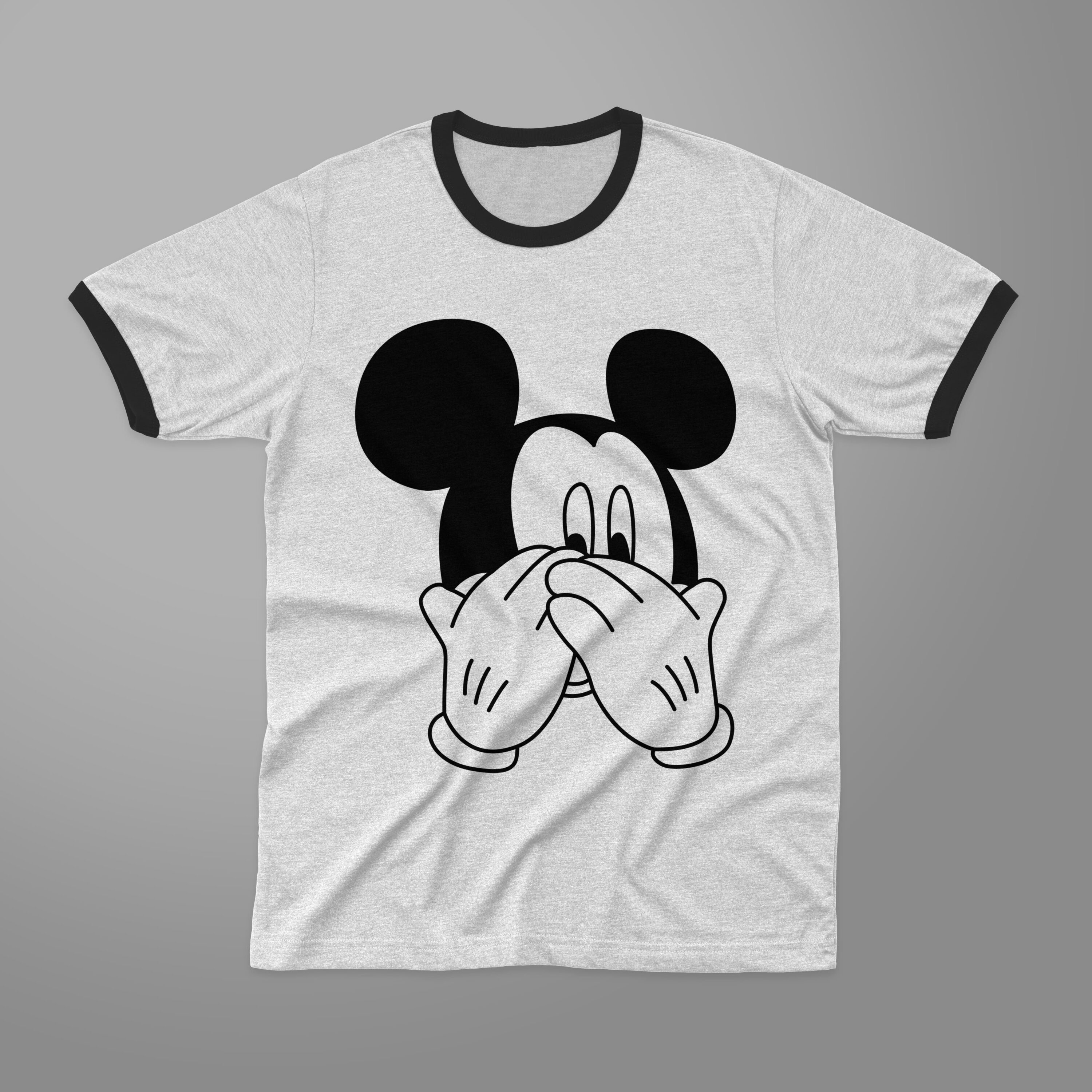 Disney Mickey Minnie Mouse Middle Fingers Joke Hoodie Sweatshirt