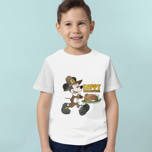 Mickey Mouse Thanksgiving SVG T-shirt Designs | MasterBundles