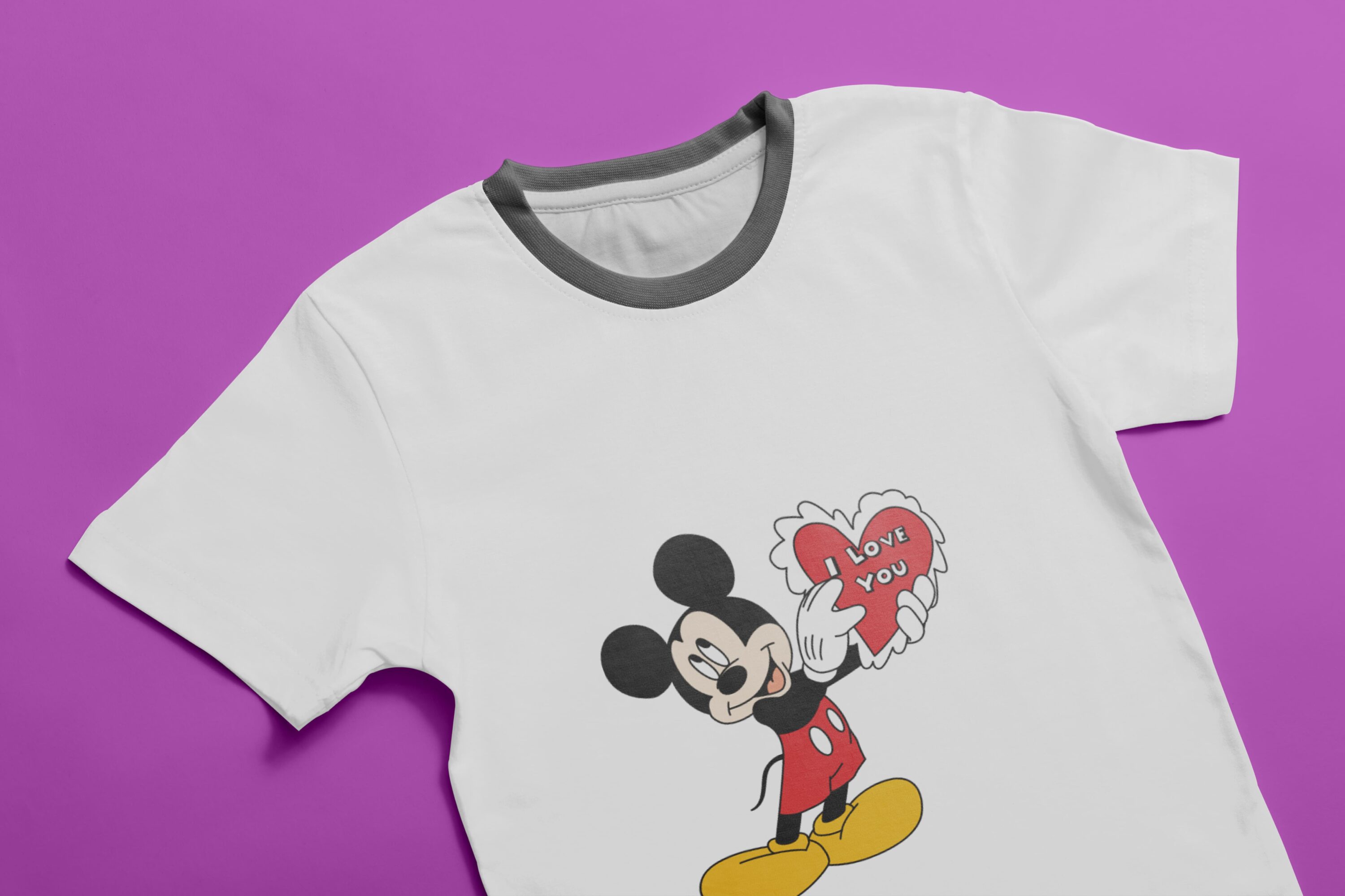 Lovely Mickey Mouse is waiting for you.