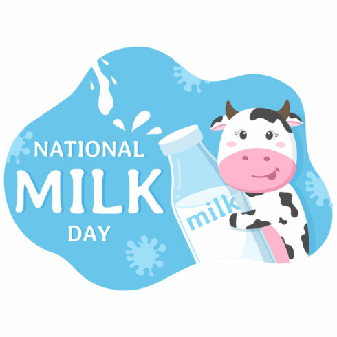 Happy Milk Day Illustration cover image.