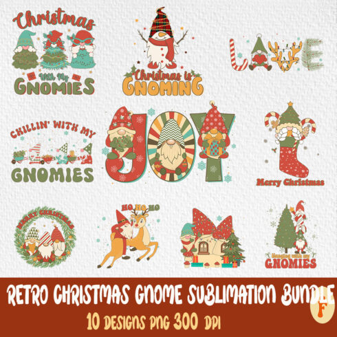 Best Christmas Gnome T-Shirt Designs - main image preview.