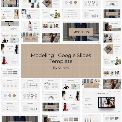 Modeling | Google Slides Template.