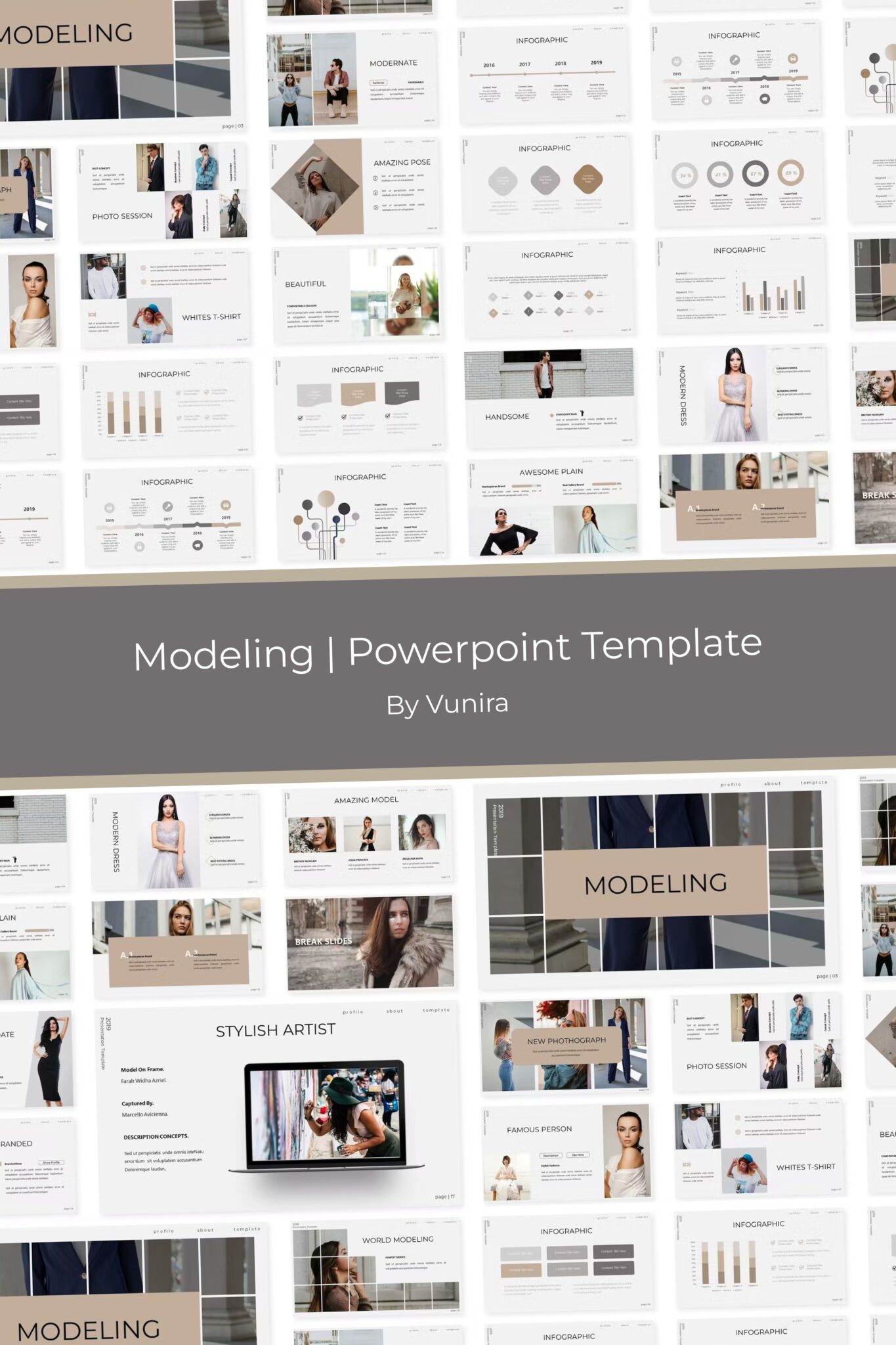 Modeling | Powerpoint Template – MasterBundles