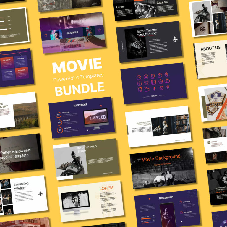 Horror Movie Powerpoint Template – MasterBundles