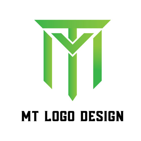 MT Letter Logo Design cover image.