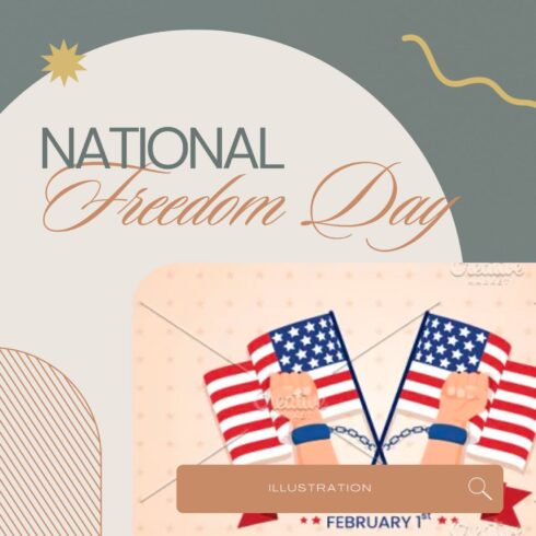 10 National Freedom Day Illustration.