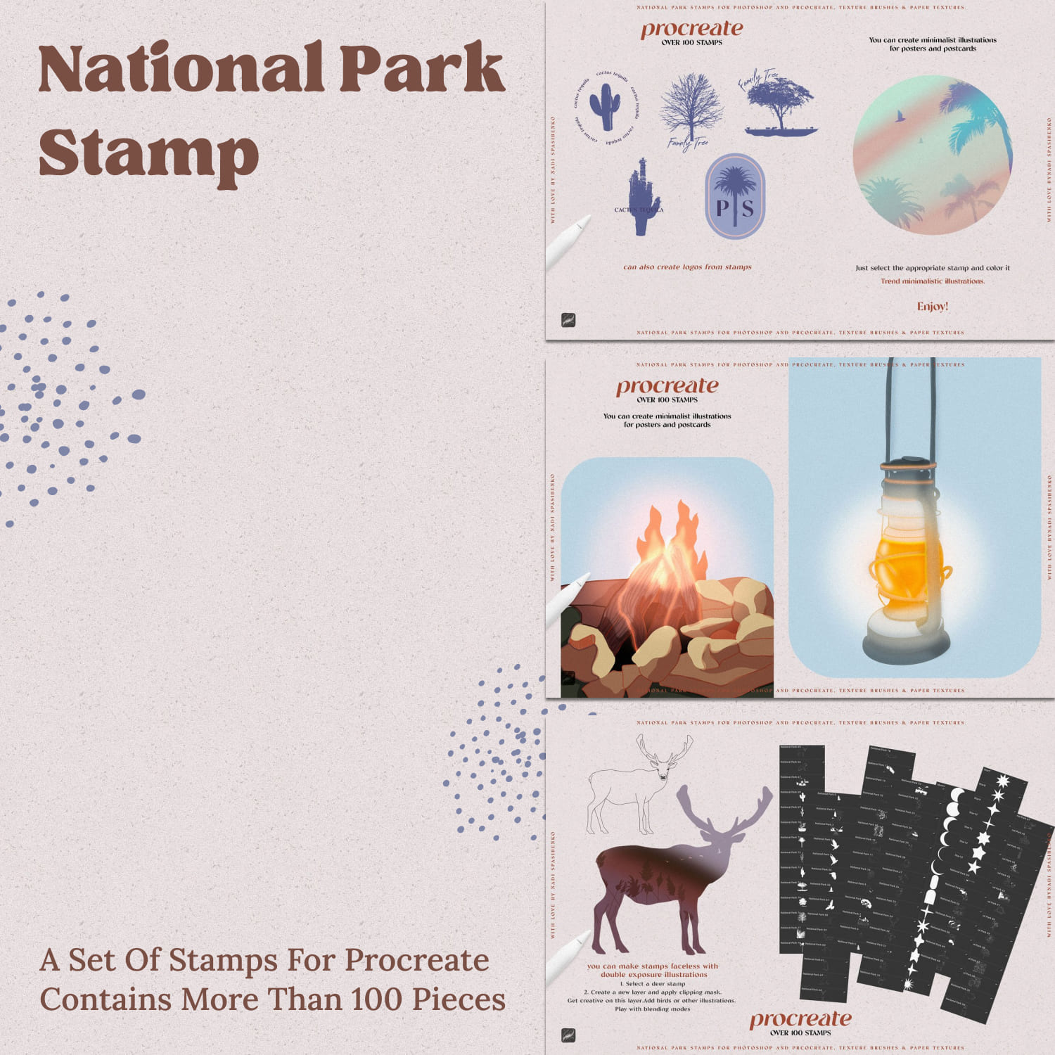 National Park Stamp.