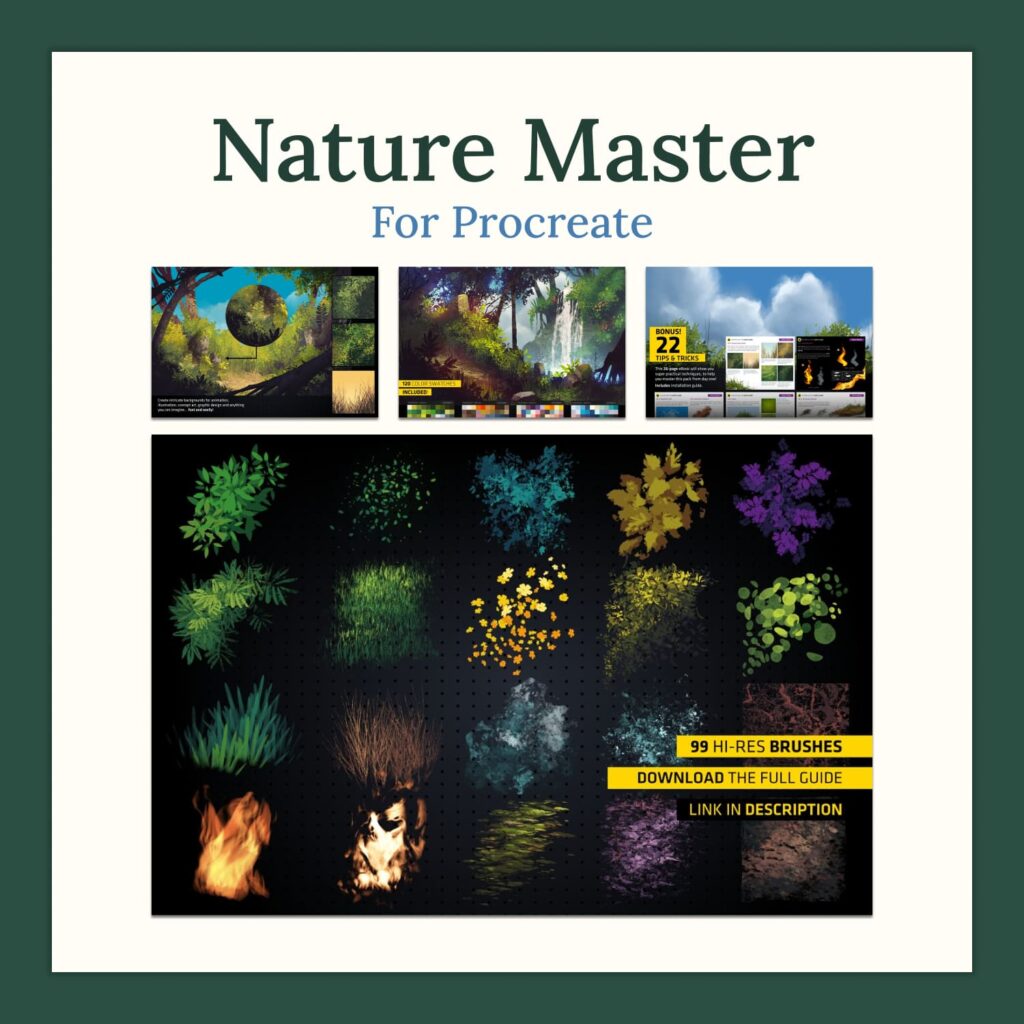 Nature Master for Procreate MasterBundles
