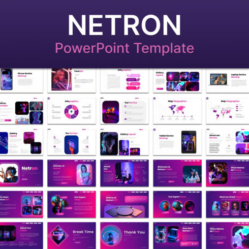 NETRON - PowerPoint Template.