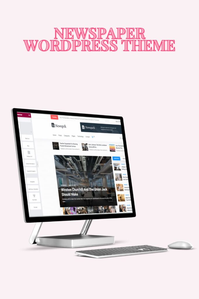 Newspaper WordPress Theme – MasterBundles