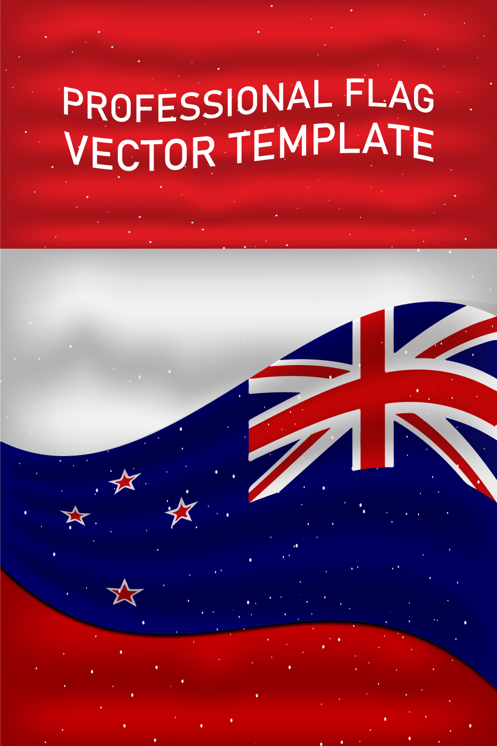 Exquisite image of New Zealand flag.