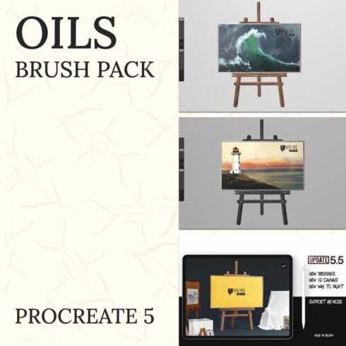 Oils brush pack procreate.