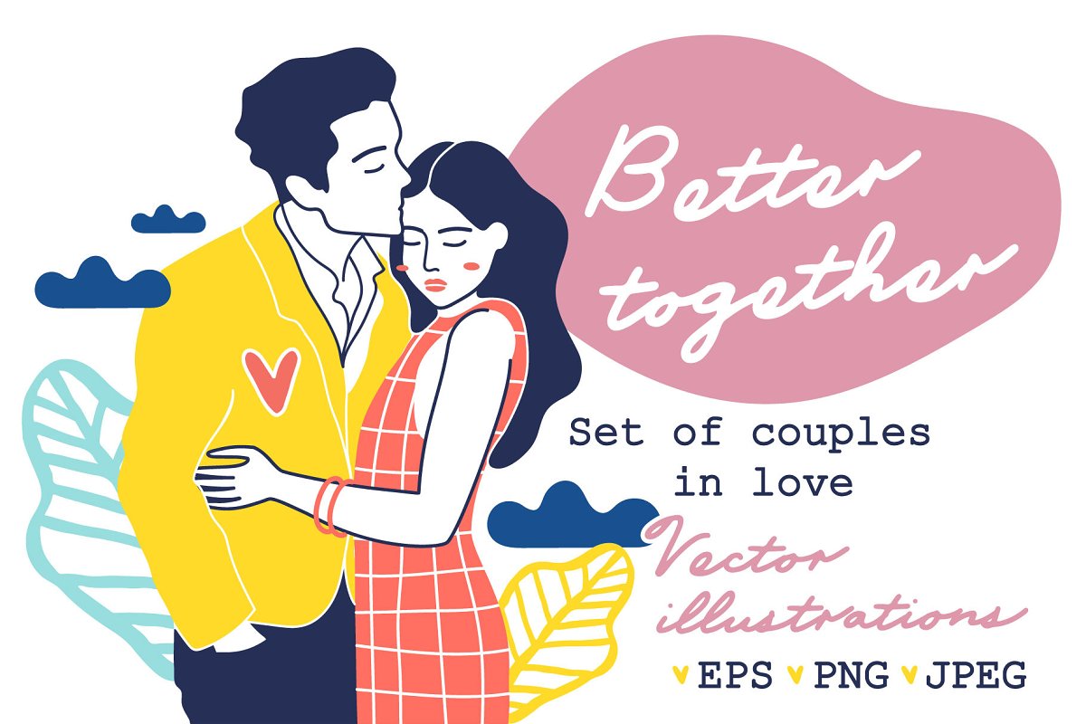 Cover image of Better Together | Couples in love.