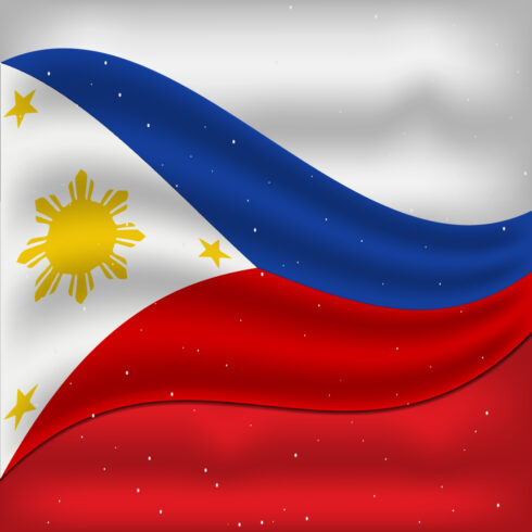 Irresistible image of the flag of the Philippines.