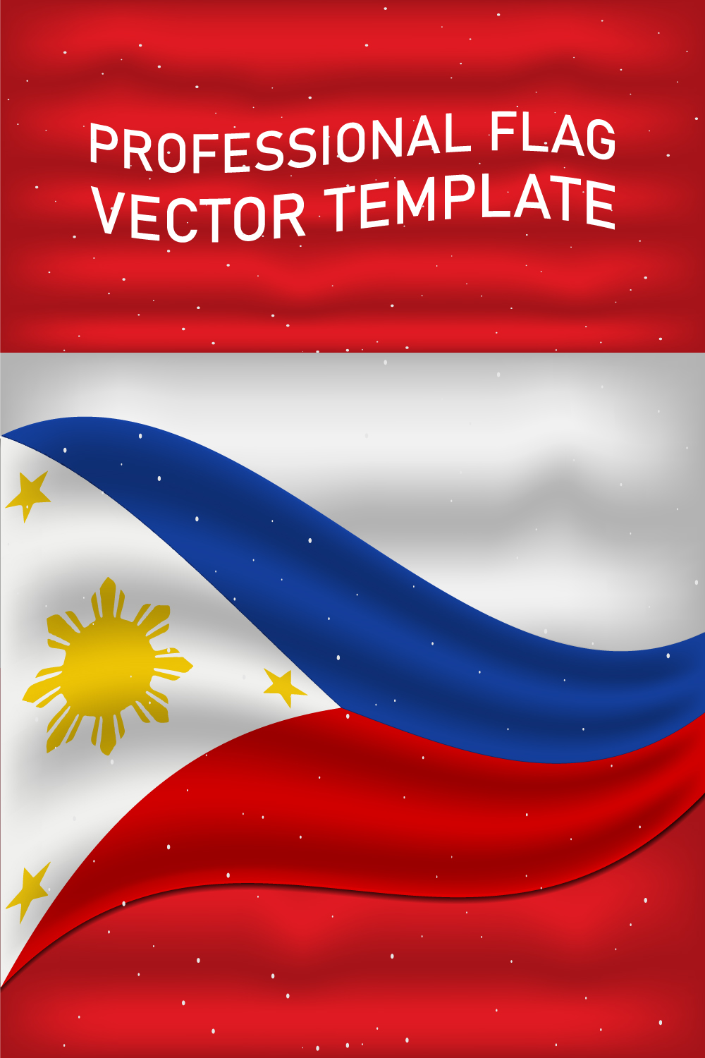 Enchanting image of the flag of the Philippines.