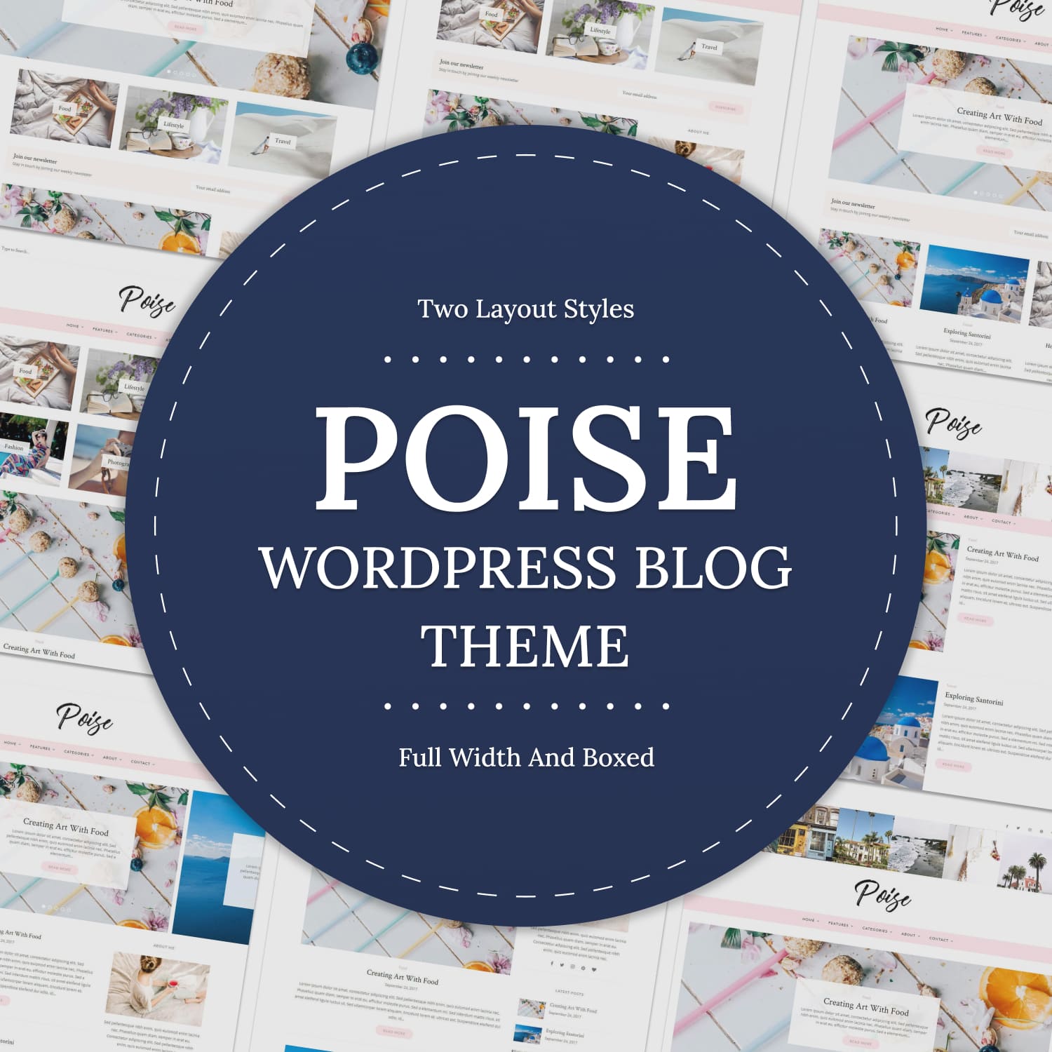Poise - WordPress Blog Theme.