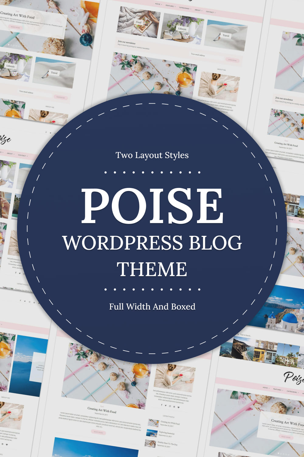 Poise - WordPress Blog Theme - Pinterest.